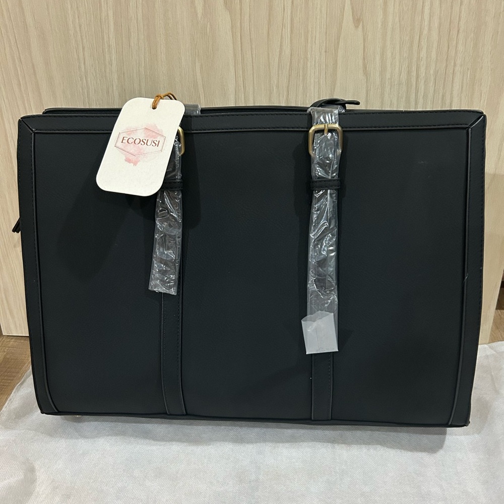 Ecosusi Black Women's Laptop Bag